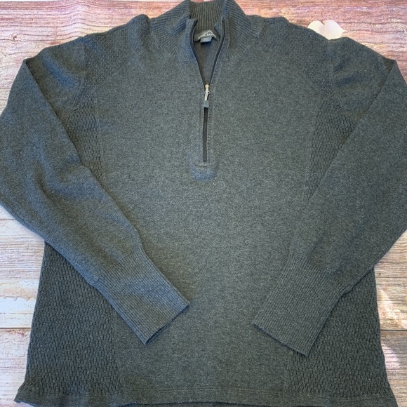 Eddie Bauer Half Zip Pullover Sweater • Size XXL - Picture 5 of 11